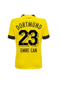 Borussia Dortmund Emre Can #23 Fotballdrakt Hjemme Klær Dame 2022-23 Korte ermer